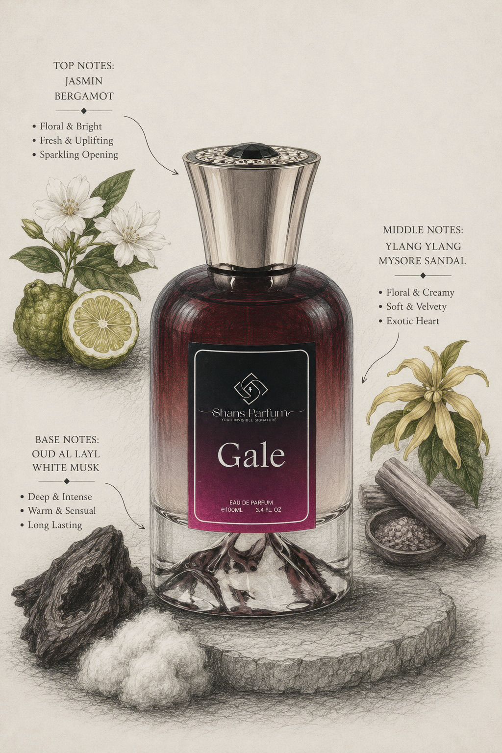 Gale EAU De Parfum 100 ml