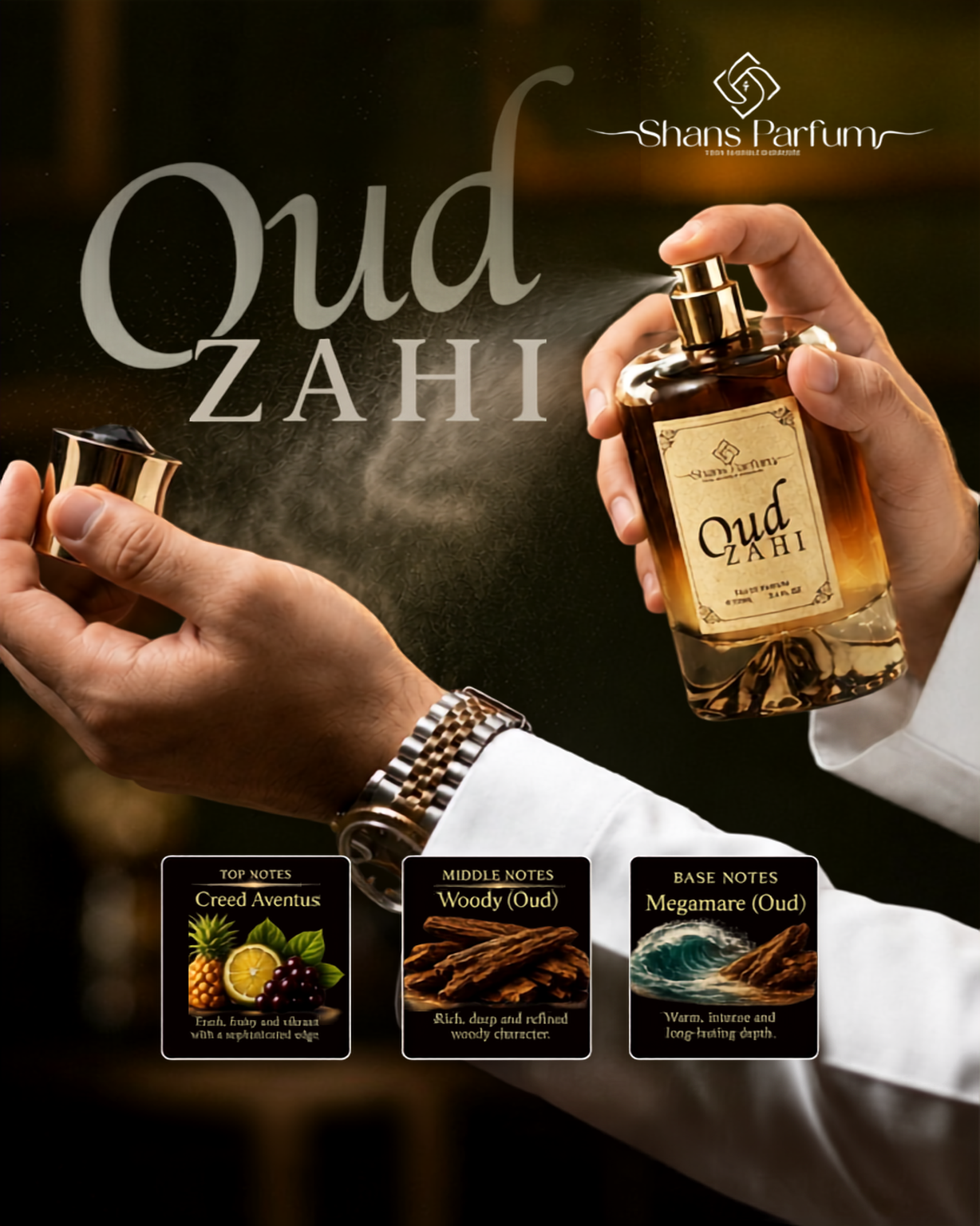 Oud Zahi Eau De Parfum